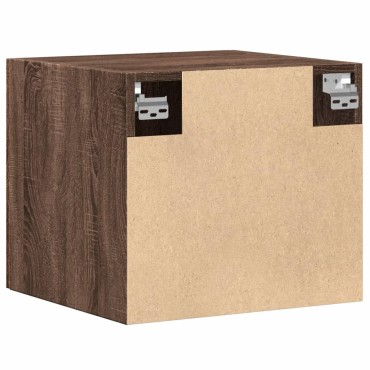 vidaXL Ντουλάπι Τοίχου Καφέ Δρυς 45x42,5x40cm Επεξεργασμένο Ξύλο 1 τεμ.