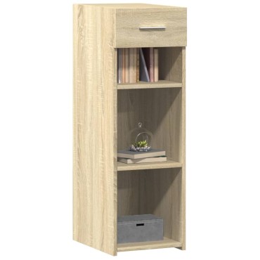 vidaXL Ντουλάπι Sonoma Δρυς 30x42,5x93cm από Επεξεργασμένο Ξύλο 1 τεμ.