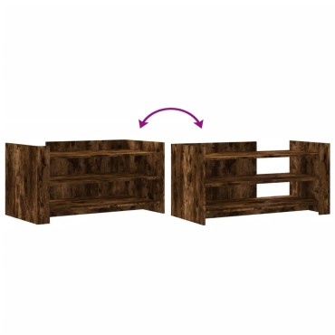 vidaXL Τραπεζάκι Σαλονιού Sonoma Δρυς 100x50x50cm Επεξεργ. Ξύλο 1 τεμ.