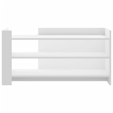 vidaXL Τραπεζάκι Σαλονιού Λευκό 100x50x50cm Επεξεργασμένο Ξύλο 1 τεμ.