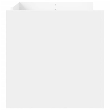 vidaXL Τραπεζάκι Σαλονιού Λευκό 100x50x50cm Επεξεργασμένο Ξύλο 1 τεμ.