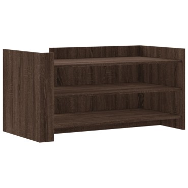 vidaXL Τραπεζάκι Σαλονιού Καφέ Δρυς 100x50x50cm Επεξεργασμένο Ξύλο 1 τεμ.