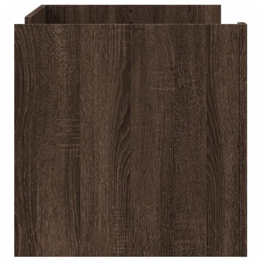 vidaXL Τραπεζάκι Σαλονιού Καφέ Δρυς 100x50x50cm Επεξεργασμένο Ξύλο 1 τεμ.