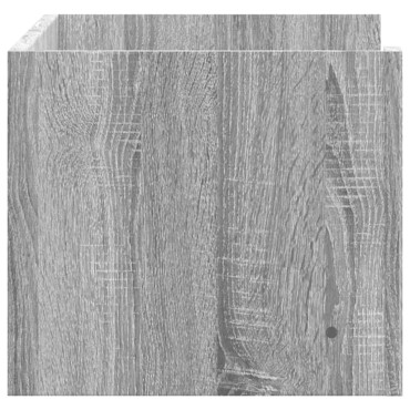 vidaXL Ραφιέρα Τοίχου Γκρι Sonoma 70,5x35x30,5cm Επεξεργασμένο Ξύλο 1 τεμ.