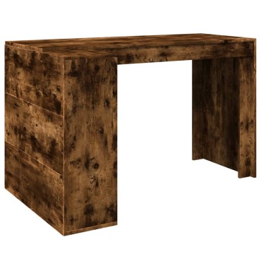 vidaXL Γραφείο Καπνιστή Δρυς 123,5x73,5x75cm από Επεξεργασμένο Ξύλο 1 τεμ.