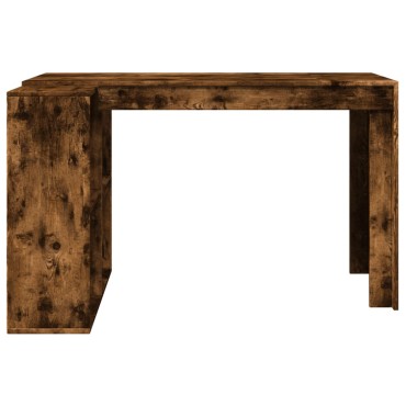 vidaXL Γραφείο Καπνιστή Δρυς 123,5x73,5x75cm από Επεξεργασμένο Ξύλο 1 τεμ.