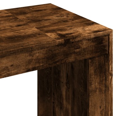 vidaXL Γραφείο Καπνιστή Δρυς 123,5x73,5x75cm από Επεξεργασμένο Ξύλο 1 τεμ.