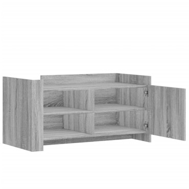 vidaXL Τραπεζάκι Σαλονιού Γκρι Sonoma 100x50x50cm Επεξεργασμένο Ξύλο 1 τεμ.