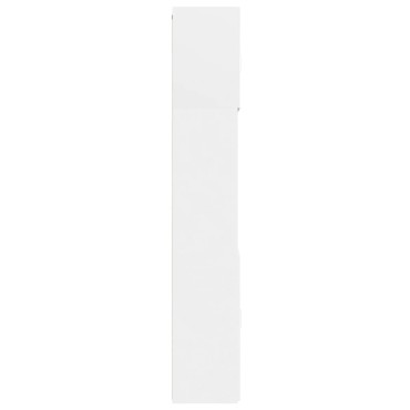 vidaXL Ντουλάπι Λευκό 80x42,5x249cm από Επεξεργασμένο Ξύλο 1 τεμ.