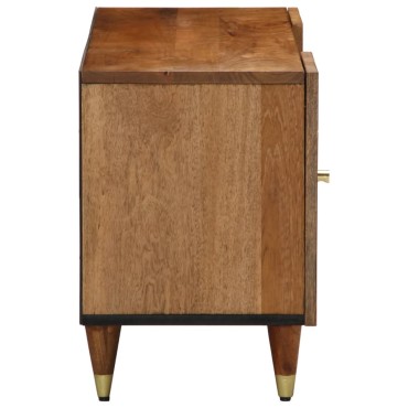 vidaXL Έπιπλο Τηλεόρασης 105x33x46cm από Μασίφ Ξύλο Μάνγκο