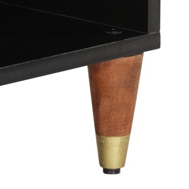 vidaXL Έπιπλο Τηλεόρασης 80x33x46cm από Μασίφ Ξύλο Μάνγκο