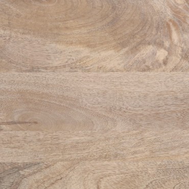 vidaXL Τραπεζάκι Σαλονιού Λευκό 100x55x40cm από Μασίφ Ξύλο Μάνγκο 1 τεμ.