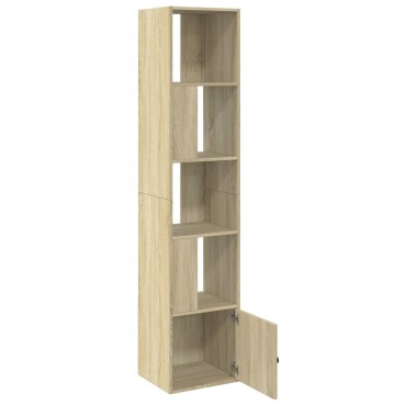 vidaXL Βιβλιοθήκη Sonoma Δρυς 40x36x189cm από Επεξεργασμένο Ξύλο 1 τεμ.