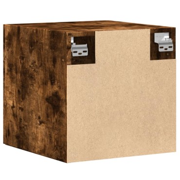 vidaXL Ντουλάπι Τοίχου Καπνιστή Δρυς 40x42,5x40cm Επεξεργασμένο Ξύλο 1 τεμ.