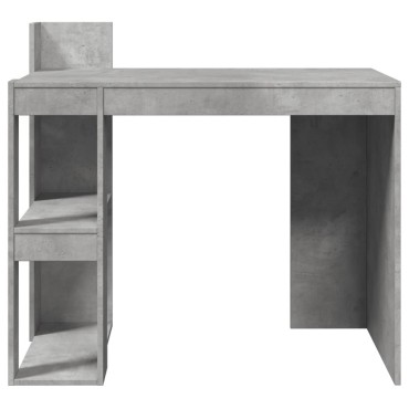 vidaXL Γραφείο Γκρι Σκυρ. 103,5x56,5x94cm από Επεξεργασμένο Ξύλο 1 τεμ.