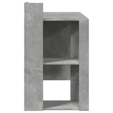 vidaXL Γραφείο Γκρι Σκυρ. 103,5x56,5x94cm από Επεξεργασμένο Ξύλο 1 τεμ.