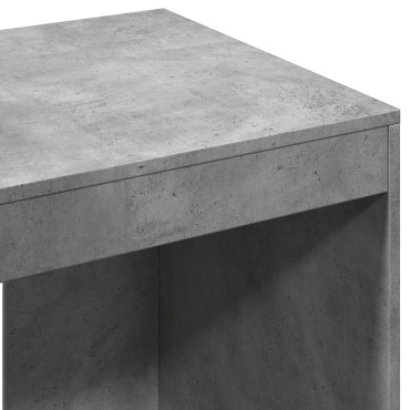 vidaXL Γραφείο Γκρι Σκυρ. 103,5x56,5x94cm από Επεξεργασμένο Ξύλο 1 τεμ.