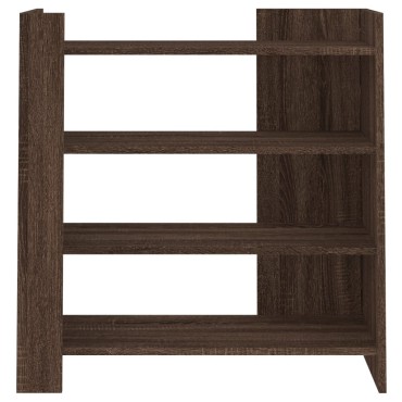 vidaXL Ραφιέρα Καφέ Δρυς 73,5x35x75cm από Επεξεργασμένο Ξύλο 1 τεμ.