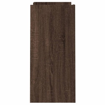vidaXL Ραφιέρα Καφέ Δρυς 73,5x35x75cm από Επεξεργασμένο Ξύλο 1 τεμ.