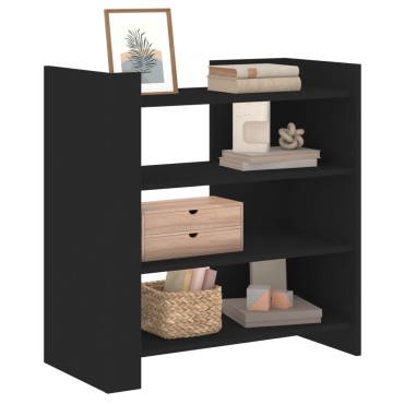 vidaXL Ντουλάπι Μαύρο 73,5x35x75cm από Επεξεργασμένο Ξύλο 1 τεμ.