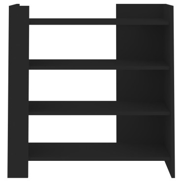 vidaXL Ντουλάπι Μαύρο 73,5x35x75cm από Επεξεργασμένο Ξύλο 1 τεμ.