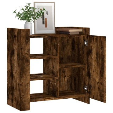 vidaXL Μπουφές Καπνιστή Δρυς 73,5x35x75cm Επεξεργασμένο Ξύλο 1 τεμ.