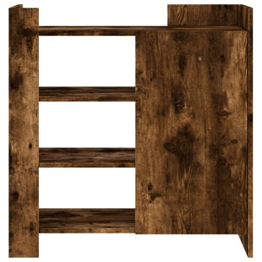vidaXL Μπουφές Καπνιστή Δρυς 73,5x35x75cm Επεξεργασμένο Ξύλο 1 τεμ.