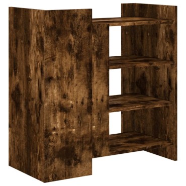 vidaXL Μπουφές Καπνιστή Δρυς 73,5x35x75cm Επεξεργασμένο Ξύλο 1 τεμ.