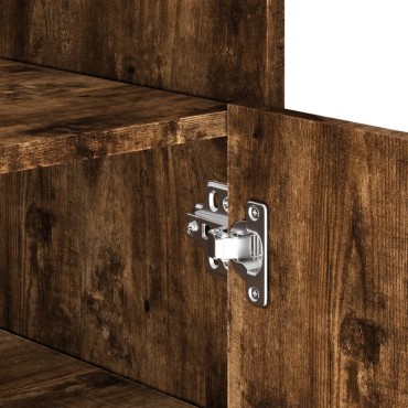 vidaXL Μπουφές Καπνιστή Δρυς 73,5x35x75cm Επεξεργασμένο Ξύλο 1 τεμ.