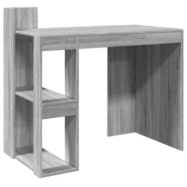 vidaXL Γραφείο Γκρι Sonoma 103,5x56,5x94cm από Επεξεργασμένο Ξύλο 1 τεμ.