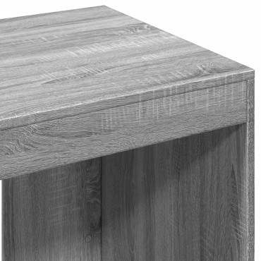 vidaXL Γραφείο Γκρι Sonoma 103,5x56,5x94cm από Επεξεργασμένο Ξύλο 1 τεμ.