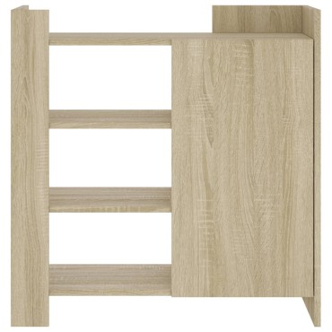 vidaXL Ντουλάπι Sonoma Δρυς 73,5x35x75cm από Επεξεργασμένο Ξύλο 1 τεμ.