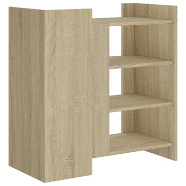 vidaXL Ντουλάπι Sonoma Δρυς 73,5x35x75cm από Επεξεργασμένο Ξύλο 1 τεμ.