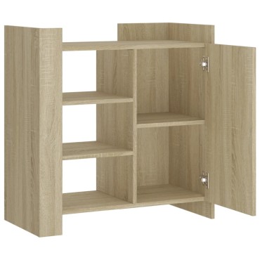 vidaXL Ντουλάπι Sonoma Δρυς 73,5x35x75cm από Επεξεργασμένο Ξύλο 1 τεμ.