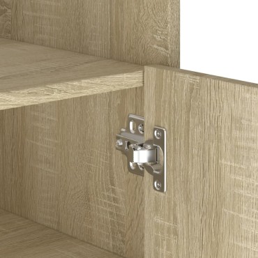 vidaXL Ντουλάπι Sonoma Δρυς 73,5x35x75cm από Επεξεργασμένο Ξύλο 1 τεμ.