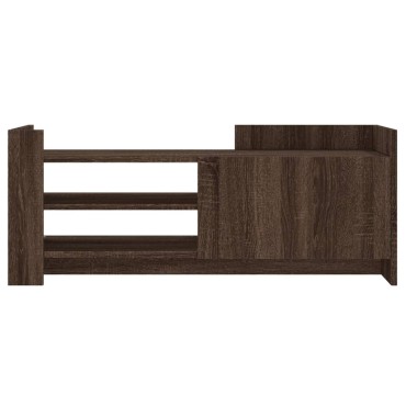 vidaXL Έπιπλο Τηλεόρασης Καφέ Δρυς 100x35x40cm Επεξεργασμένο Ξύλο