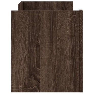 vidaXL Έπιπλο Τηλεόρασης Καφέ Δρυς 100x35x40cm Επεξεργασμένο Ξύλο