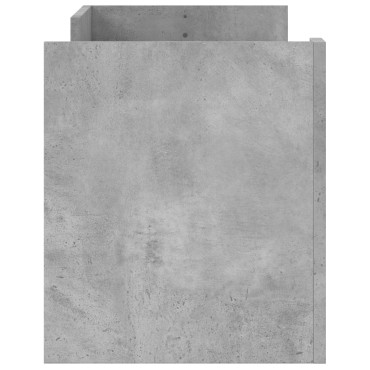 vidaXL Έπιπλο Τηλεόρασης Γκρι Σκυρ. 100x35x40cm Επεξ. Ξύλο