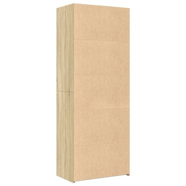 vidaXL Ντουλάπι Sonoma Δρυς 70x41x185cm Επεξεργασμένο Ξύλο 1 τεμ.