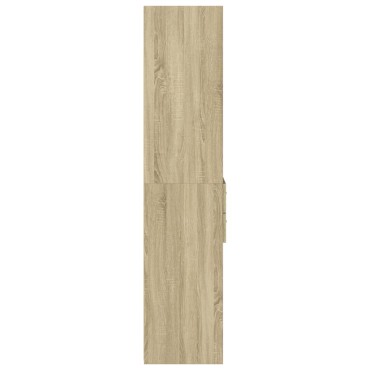 vidaXL Ντουλάπι Sonoma Δρυς 50x42,5x185cm από Επεξεργασμένο Ξύλο 1 τεμ.