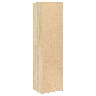 vidaXL Ντουλάπι Sonoma Δρυς 50x42,5x185cm από Επεξεργασμένο Ξύλο 1 τεμ.