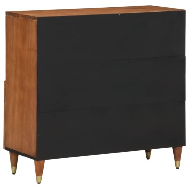 vidaXL Βοηθητικό Ντουλάπι 80x33x75cm από Μασίφ Ξύλο Μάνγκο 1 τεμ.