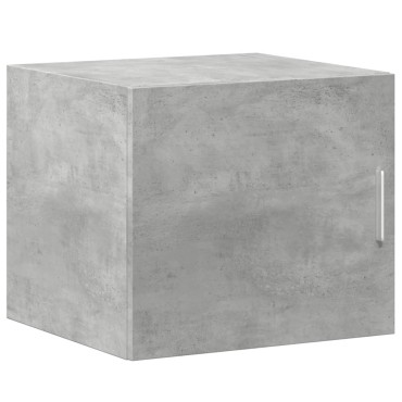 vidaXL Ντουλάπι Τοίχου Γκρι Σκυρ. 45x42,5x40cm Επεξεργασμένο Ξύλο 1 τεμ.