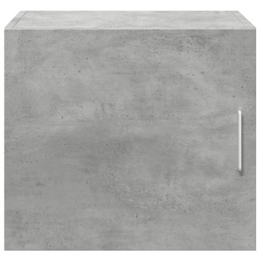 vidaXL Ντουλάπι Τοίχου Γκρι Σκυρ. 45x42,5x40cm Επεξεργασμένο Ξύλο 1 τεμ.