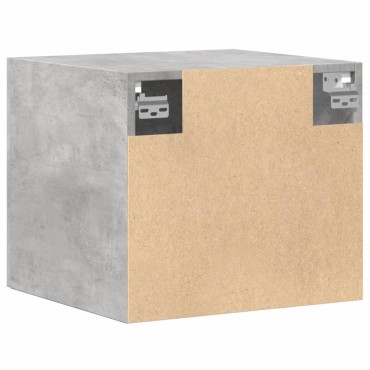 vidaXL Ντουλάπι Τοίχου Γκρι Σκυρ. 45x42,5x40cm Επεξεργασμένο Ξύλο 1 τεμ.