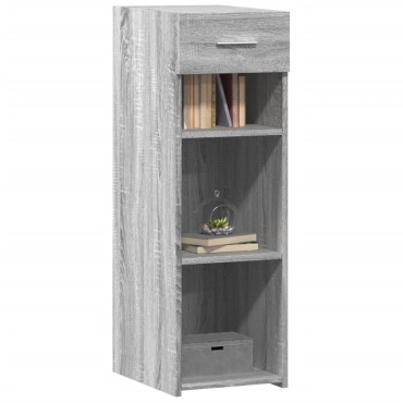 vidaXL Ντουλάπι Γκρι Sonoma 30x42,5x93cm από Επεξεργασμένο Ξύλο 1 τεμ.