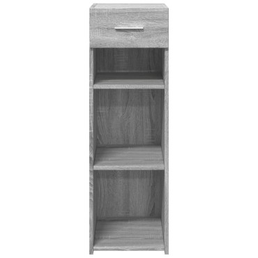vidaXL Ντουλάπι Γκρι Sonoma 30x42,5x93cm από Επεξεργασμένο Ξύλο 1 τεμ.