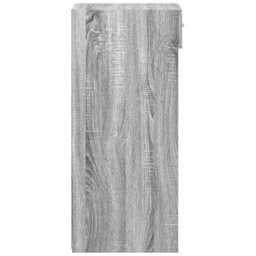 vidaXL Ντουλάπι Γκρι Sonoma 30x42,5x93cm από Επεξεργασμένο Ξύλο 1 τεμ.