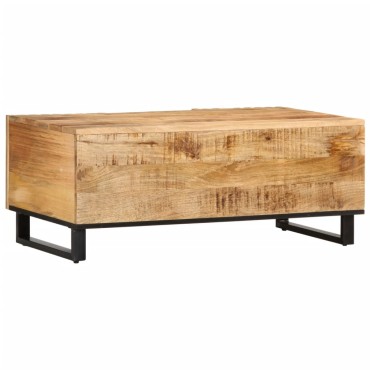 vidaXL Τραπεζάκι Σαλονιού 100x55x40cm από Μασίφ Ξύλο Μάνγκο 1 τεμ.