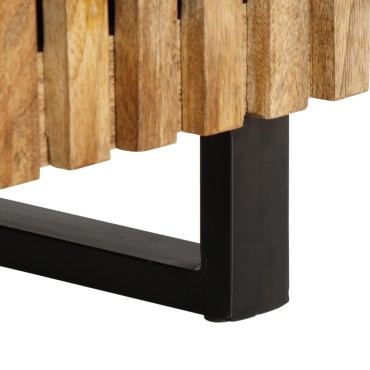 vidaXL Τραπεζάκι Σαλονιού 100x55x40cm από Μασίφ Ξύλο Μάνγκο 1 τεμ.